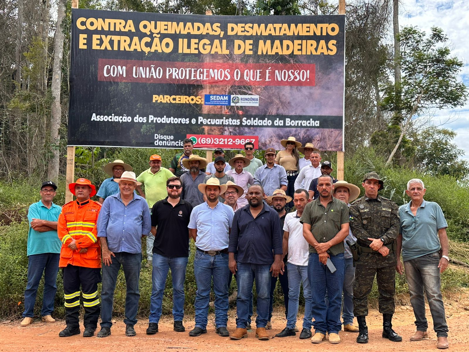CASA CIVIL NO VALE DO JAMARI - Governo e comunidade se reúnem em Estação Ecológica para reforçar combate a queimadas em RO